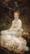 Marie Bracquemond La Dame en blanc oil painting picture wholesale